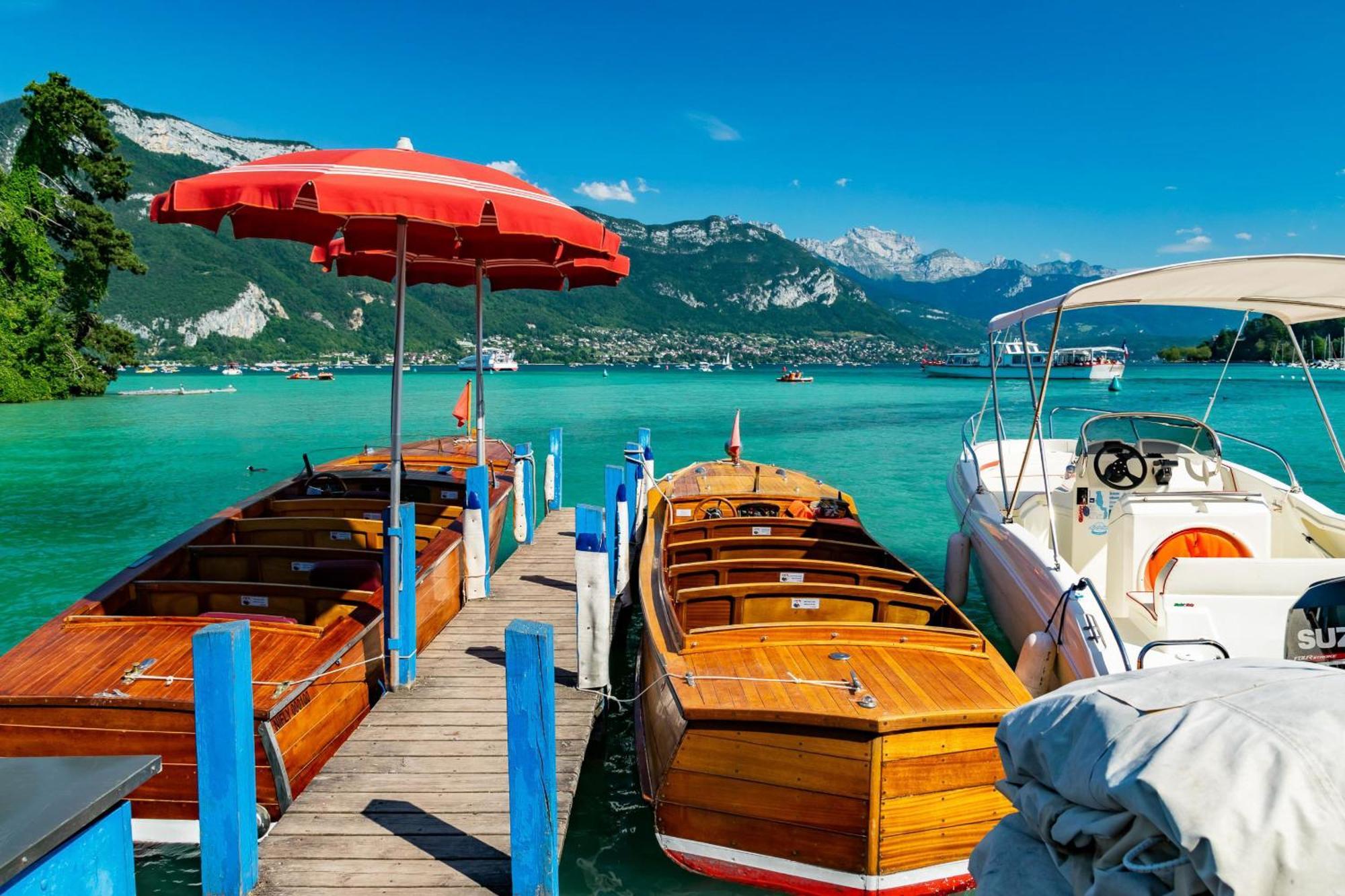 Le Bleu Du Lac 3 Etoiles - Secteur Recherche, Calme & Familiale, A 300M Du Lac & De La Vieille Ville, Garage Prive Annecy Dış mekan fotoğraf