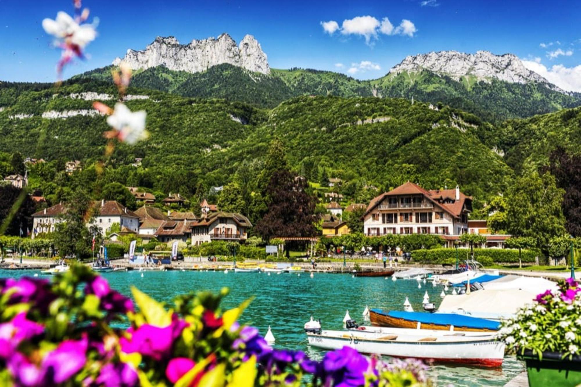 Le Bleu Du Lac 3 Etoiles - Secteur Recherche, Calme & Familiale, A 300M Du Lac & De La Vieille Ville, Garage Prive Annecy Dış mekan fotoğraf